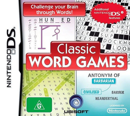 Classic Word Games Nintendo DS