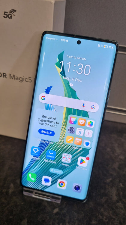 Honor Magic 5 Lite 256gb Unlocked emerald green