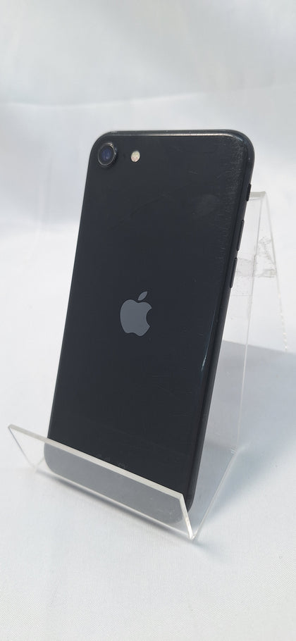 Apple iPhone SE 2 (2020) 64GB black/white smartphone unlocked unboxed 78% batt health with full screen replacement.