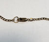 9ct Yellow Gold Square Curb Chain - 20" - 5.5g - Hallmarked