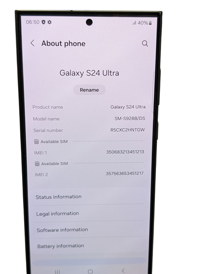 SAMSUNG S24 ULTRA MOBILE PHONE PRESTON STORE