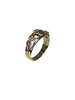 Yellow/Rose Gold Clogau Ring - 9ct - 5.6g - Size 'R'