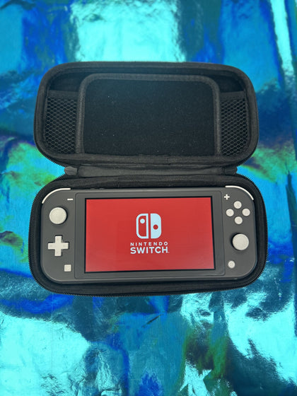Nintendo Switch Lite (Grey) and TechGear Carrying Case
