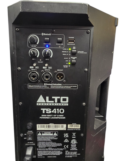 Alto TS410 Professional Bluetooth PA Speaker ***Collection Only***