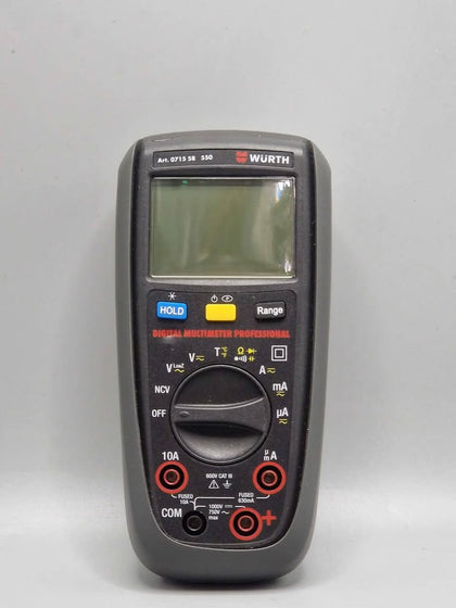 Multimètre WURTH MTX 203 AC /DC TRMS DMM 6000pts DIGITAL PRO