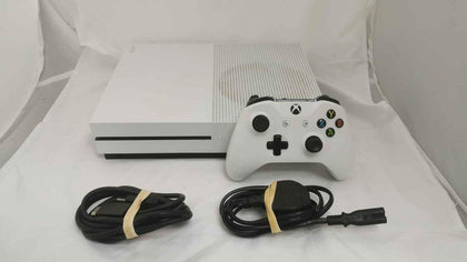 Microsoft Xbox One S 1TB White Console unboxed