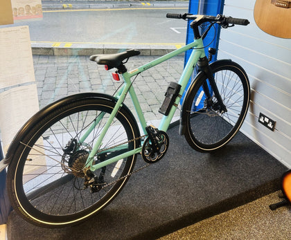 Estarli e28 Electric Sports Hybrid Bike - Blue