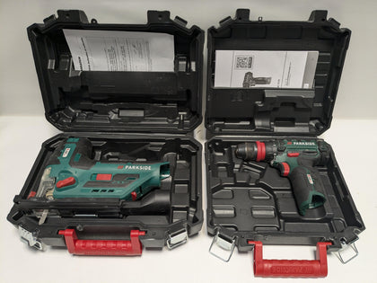 Parkside 12V Cordless Jigsaw & Drill Set *Black Friday Deal*