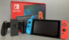 Nintendo Switch MOD.HAC-001(-01) Neon Blue & Red Console ** Boxed **