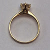 14CT GOLD CZ RING SIZE N.5 1.83G PRESTON STORE