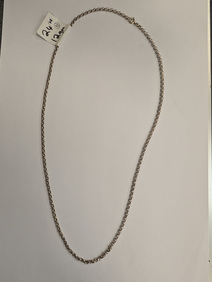 925 Silver Chain - 24