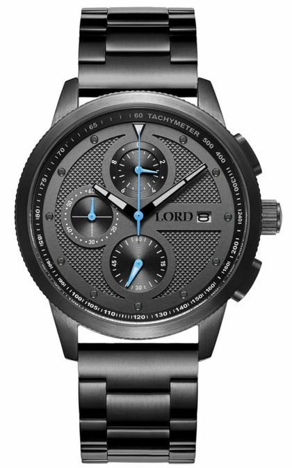 Lord Timepieces Chrono Gunmetal Watch