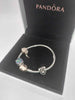 (925 ALE Hallmarked&Tested), Pandora Bracelet With 3 Charms, Boxed