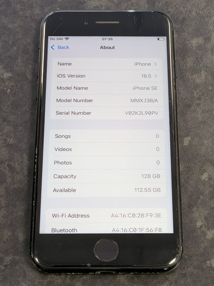 Apple iPhone SE 3rd Generation Mobile Phone Blue