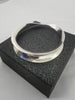 Silver Bangle (925 Hallmarked), 39.89Grams, Width: 7CM, Box Included