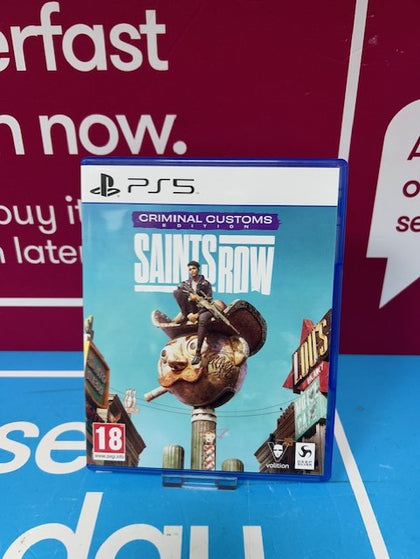 Saints Row Criminal Customs Edition PS5 Playstation 5. Video Games. 4020628673123..