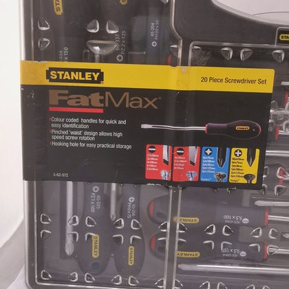 Stanley - FatMax Screwdriver Set, 20 Piece.