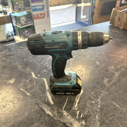 Makita DHP453 Cordless Combi Drill With 18V Battery & Charger.