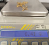 9ct Solid Gold Cross Pendant & 24 Inch Open Curb Chain