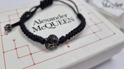 Alexander MCqueen Skull Rope Bracelet LEYLAND.