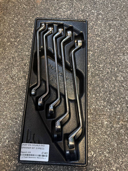 SNAP ON DOUBLE END SPANNER SET (6 PIECE)