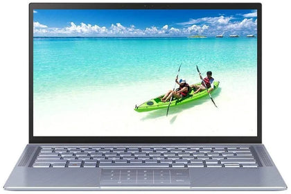 Asus ZenBook 14 UM431D Notebook,Silver Blue Metal, 8GB RAM,256GB HDD AMD R5-3500u,