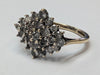 9CT GOLD DIAMOND RING SIZE Q PRESTON STORE