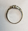 Beautiful 9ct Yellow Gold Ring With Clear Stones - 2.10G - Size P - Hallmarked