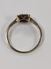 9ct Gold Square Cluster Diamond Ring - Size P
