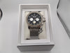Softech Men's silver with black face watch