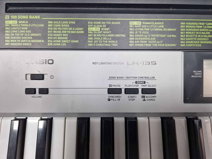 CASIO LK-135 61 Key Lighting Piano Style Electric Keyboard