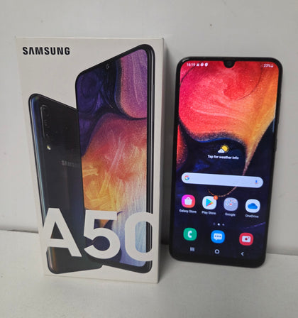 Samsung Galaxy A50 Dual  Sim Black, Unlocked 128GB