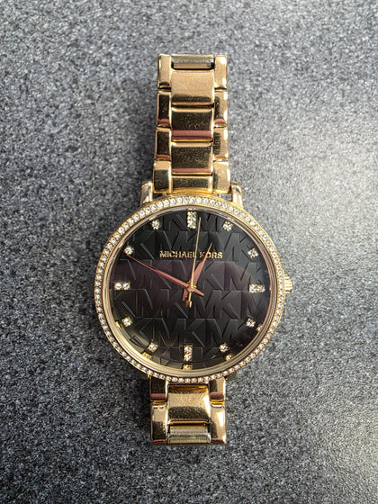 Michael Kors Pyper 38mm Ladies Watch Black (MK4916)