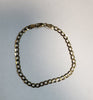 9Ct - Yellow Gold Curb Link Bracelet - 3.94g - 8" - Hallmarked