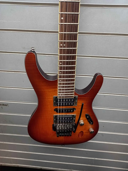 Ibanez S870FM Electric 6 String Guitar - Brown