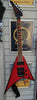 Jackson RRX24 Red With Black Bevelsc - With Carrycase and Strap