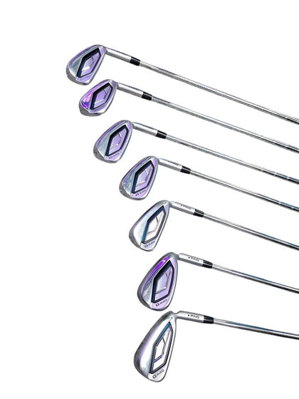 **DEAL** Ping G440 Irons / 5-9 + W&U / Black Dot / Stiff Flex Ping AWT 3.0 Shafts With PING Hoofer Lite Bag