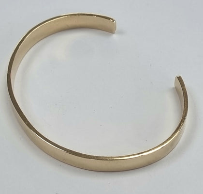 9ct Gold Cuff Bangle