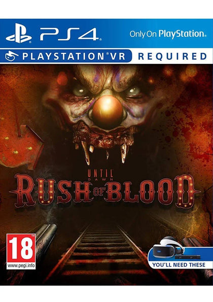 Until Dawn Rush of Blood PS4