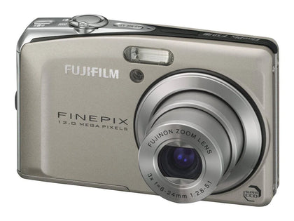 Fujifilm Finepix F Series F50fd 12.0MP Digital Camera - Silver