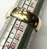 9ct gold buckle ring with diamond Size Y 1/2