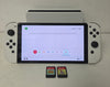 Nintendo Switch Oled White/White + 2 Unboxed Games