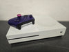 Xbox One S - White  with purple controller