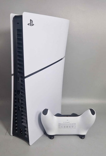 Playstation 5 Slim Digital Edition Console, 1TB, White,