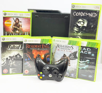 Xbox 360 Elite Console, 120GB With Games