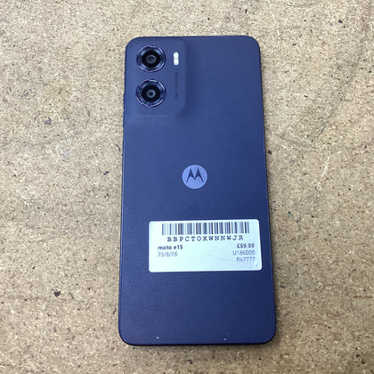 Motorola Moto E15 32GB Denim Blue