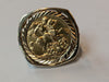 1910 FULL SOVEREIGN RING SIZE U.5 PRESTON STORE