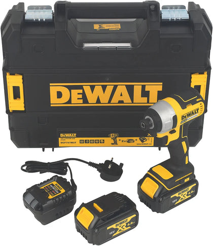 DEWALT DCF787M2T-GB 18V 2 x 4.0Ah Li-Ion XR Brushless Cordless Impact Driver (963HP)