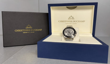 ** May Bank Holiday Sale ** Christophe Duchamp Grand Mont Men's Watch CD7101-11 ** Boxed **