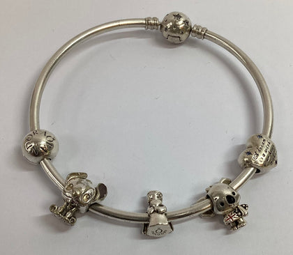 Pandora Bangle w/ Charms